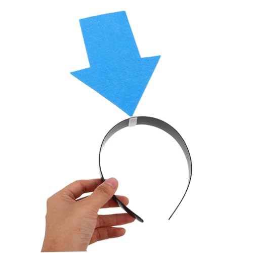 Toddmomy 4 Stück Lustiger Haarrreifen in Pfeilform Dekoratives Kopfschmuck-accessoire Leicht Wiederverwendbar Party-requisite für Halloween Weihnachten Abschlussfeiern und von Toddmomy