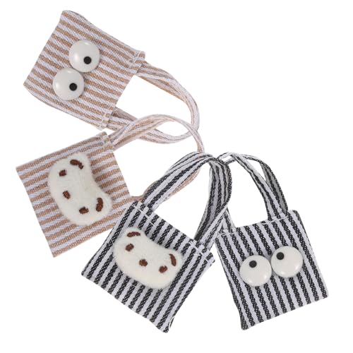 Toddmomy 4 Stück Mini -Dressingbeutel Puppenzubehör -Tasche Umhängetasche aus Segeltuch für Damen Mini-Umhängetasche für Damen Puppenhaus-Minitasche Tiny Dollhouse Tote Puppenhauszubehör Toddmomy 4 Stück Mini -Dressingbeutel Puppenzubehör -Tasche Umhängetasche aus Segeltuch für Damen Mini-Umhängetasche für Damen Puppenhaus-Minitasche Tiny Dollhouse Tote Puppenhauszubehör von Toddmomy