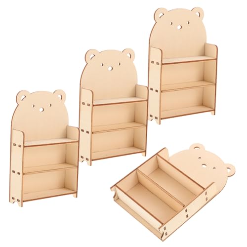 Toddmomy 4 Stück Mini-bücherregal Puppenhaus Bücherregal Puppenhaus Wohnzimmer Möbel Mini-puppenhaus-bücherregal Miniatur-schmuckregal Puppenhaus Aus Holz Mini Regal Hausregal Hölzern Khaki Toddmomy 4 Stück Mini-bücherregal Puppenhaus Bücherregal Puppenhaus Wohnzimmer Möbel Mini-puppenhaus-bücherregal Miniatur-schmuckregal Puppenhaus Aus Holz Mini Regal Hausregal Hölzern Khaki von Toddmomy