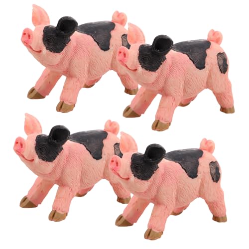 Toddmomy 4stücke Süße Mini Schwein Figuren Resin Tierornamente Für Garten Und Büroddekoration Für Sammler Und Von Miniatur-Tieren Toddmomy 4stücke Süße Mini Schwein Figuren Resin Tierornamente Für Garten Und Büroddekoration Für Sammler Und Von Miniatur-Tieren von Toddmomy