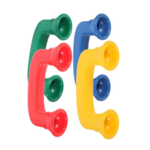 Toddmomy 4 Stück Mit Auditiver Rückmeldung Sprechendes Vortäuschen Eines Telefons Kinderspielzeug Telefon Handy Lesetelefon Sprachtherapie Telefonhörer Spielzeugtelefon von Toddmomy