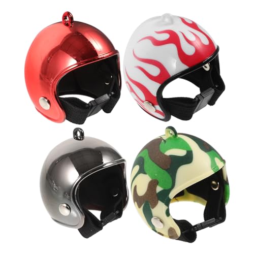 Toddmomy 4 Stück Puppenhaus -Helmspielzeug klein Henne Hüte für Hühner Hühnerzubehör Mini Hühnerschutzhelm Hühnerhelm für Hühner Helm für Vogel Helm für Huhn Vogelhelm Eisen Toddmomy 4 Stück Puppenhaus -Helmspielzeug klein Henne Hüte für Hühner Hühnerzubehör Mini Hühnerschutzhelm Hühnerhelm für Hühner Helm für Vogel Helm für Huhn Vogelhelm Eisen von Toddmomy