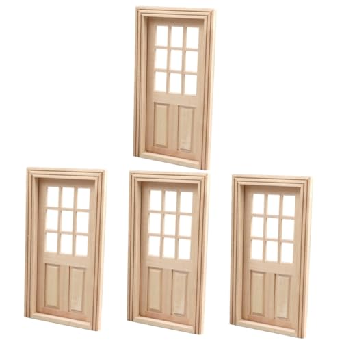 Toddmomy 4 Stück Puppenhaustür für kinderspielzeug Kid Toys Miniature House Modellbau Mini-Möbelstütze Wohnkultur kleine Möbeltür Mini-Holztür winzige Möbel hölzern Khaki Toddmomy 4 Stück Puppenhaustür für kinderspielzeug Kid Toys Miniature House Modellbau Mini-Möbelstütze Wohnkultur kleine Möbeltür Mini-Holztür winzige Möbel hölzern Khaki von Toddmomy