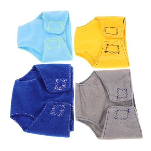 Toddmomy 4 Stück Puppenwindelhose Windeln Für Puppen Wiedergeborene Babypuppenwindeln Zubehör Für Babypuppen Puppenzubehör Stoff Toddmomy 4 Stück Puppenwindelhose Windeln Für Puppen Wiedergeborene Babypuppenwindeln Zubehör Für Babypuppen Puppenzubehör Stoff von Toddmomy