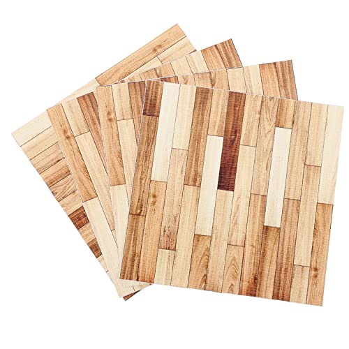 Toddmomy 4 Stück Simuliertes Holzkornboden Mini-Dielendekoration Puppenhaus -Accessoire Miniboden für Tiny House Miniaturdekoration Miniboden zum Basteln Miniatur-Dinge PVC Toddmomy 4 Stück Simuliertes Holzkornboden Mini-Dielendekoration Puppenhaus -Accessoire Miniboden für Tiny House Miniaturdekoration Miniboden zum Basteln Miniatur-Dinge PVC von Toddmomy