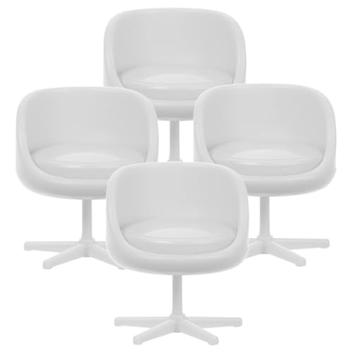 Toddmomy 4 Stück Stuhlmodell dekorativer Miniaturstuhl Mini -Hauszubehör dekorativer Puppenstuhl Stuhlverzierung Miniatur-Stuhlmöbel Miniaturstühle zum Basteln Plastik Weiß Toddmomy 4 Stück Stuhlmodell dekorativer Miniaturstuhl Mini -Hauszubehör dekorativer Puppenstuhl Stuhlverzierung Miniatur-Stuhlmöbel Miniaturstühle zum Basteln Plastik Weiß von Toddmomy