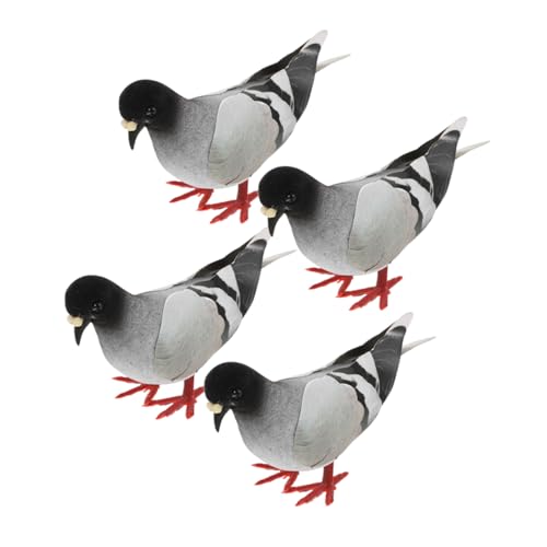 Toddmomy 4 Stück Taubenmodell Künstliche Vögel, künstliche Vögel gefälschte Taube Vogel Figur realistischer Vogel Künstliche Vogel-Wohndekoration Vögel Vogel- Vogelfiguren Schaum Toddmomy 4 Stück Taubenmodell Künstliche Vögel, künstliche Vögel gefälschte Taube Vogel Figur realistischer Vogel Künstliche Vogel-Wohndekoration Vögel Vogel- Vogelfiguren Schaum von Toddmomy