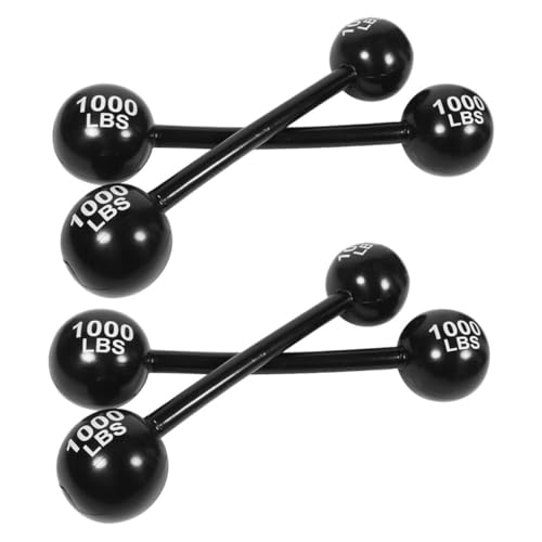 Toddmomy 4 Stück Teiliges Aufblasbares Hantelspielzeug Dicke Schwarze Barbell Ballons Lustiges Party Accessoire für Erwachsene Sicherer für Halloween und Familienfeiern Toddmomy 4 Stück Teiliges Aufblasbares Hantelspielzeug Dicke Schwarze Barbell Ballons Lustiges Party Accessoire für Erwachsene Sicherer für Halloween und Familienfeiern von Toddmomy