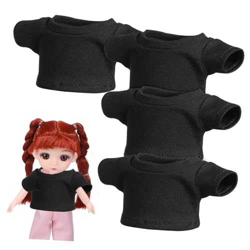 Toddmomy 4 Stück Teiliges Bear Shirts für Stofftiere Kurzärmlige Wiederverwendbare T Shirts aus Gestrickter Baumwolle Maschinenwaschbar Robust und Formbeständig Passend für Plüschbären Toddmomy 4 Stück Teiliges Bear Shirts für Stofftiere Kurzärmlige Wiederverwendbare T Shirts aus Gestrickter Baumwolle Maschinenwaschbar Robust und Formbeständig Passend für Plüschbären von Toddmomy