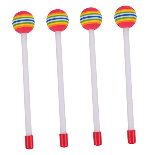 Toddmomy 4 Stück Teiliges Bunte Percussion Trommelschlägel aus Ergonomisch Leicht für Frühe Musiker und Musikunterricht Geeignet Toddmomy 4 Stück Teiliges Bunte Percussion Trommelschlägel aus Ergonomisch Leicht für Frühe Musiker und Musikunterricht Geeignet von Toddmomy