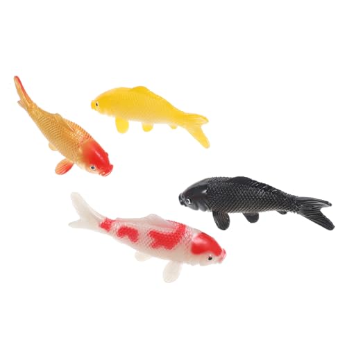 Toddmomy 4 Stück Teiliges Farbenfrohe Künstliche Koi Fische Aquarium Deko Realistische Kompakte Nachbildung für Fischbecken Tischdekoration Langlebig Schadstofffrei Toddmomy 4 Stück Teiliges Farbenfrohe Künstliche Koi Fische Aquarium Deko Realistische Kompakte Nachbildung für Fischbecken Tischdekoration Langlebig Schadstofffrei von Toddmomy