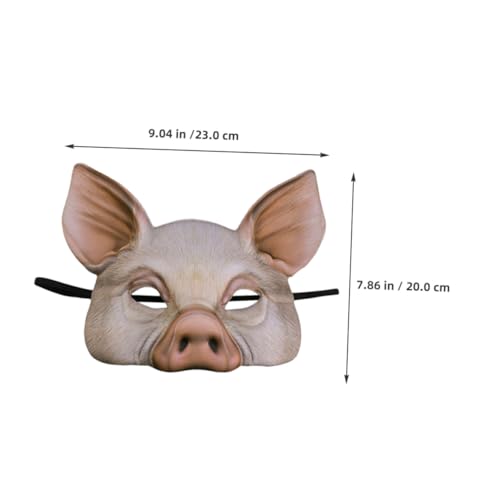 Toddmomy 4 Stück Teiliges Halbe Gesichtsmasken mit Atmungsaktivem Design Leichte und Bequeme Tier-masken für Halloween Karneval Kostümparty Vielseitige Verkleidung für Erwachsene Toddmomy 4 Stück Teiliges Halbe Gesichtsmasken mit Atmungsaktivem Design Leichte und Bequeme Tier-masken für Halloween Karneval Kostümparty Vielseitige Verkleidung für Erwachsene von Toddmomy