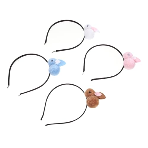 Toddmomy 4 Stück Teiliges Hasenohren Haarreif Plüsch Bunny Design Osterkostüm für Erwachsene und Leichtes Bequemes Stirnband mit Farbigen Ohren Party und Festdekoration Zufällige Farbe Toddmomy 4 Stück Teiliges Hasenohren Haarreif Plüsch Bunny Design Osterkostüm für Erwachsene und Leichtes Bequemes Stirnband mit Farbigen Ohren Party und Festdekoration Zufällige Farbe von Toddmomy