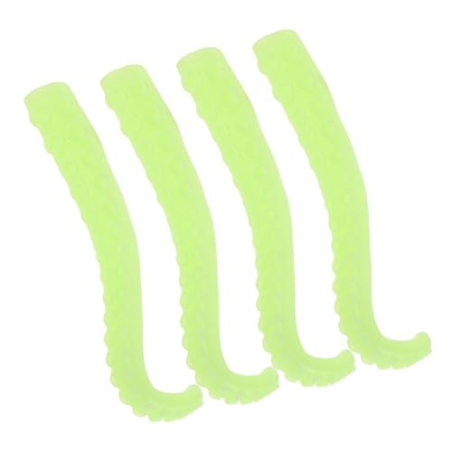 Toddmomy 4 Stück Teiliges Leuchtendes Octopus Fingerpuppen Umweltfreundliche Leichte Handspielzeuge für Kreative Rollenspiele als Party Goodie und Interaktives Lernspielzeug von Toddmomy