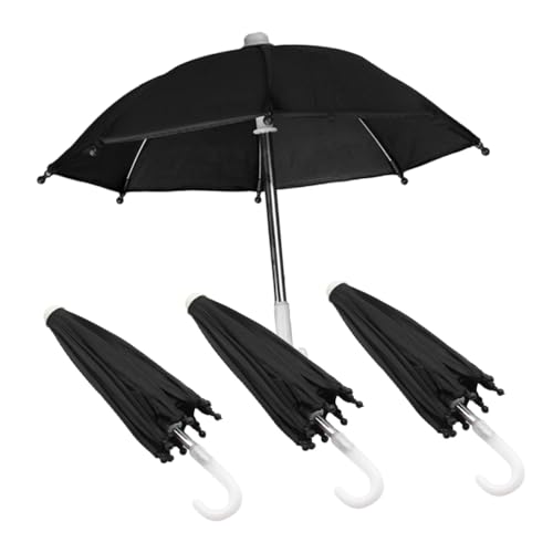 Toddmomy 4 Stück Teiliges Mini Regenschirm für Puppenhaus Realistische Miniatur Regenschirme in Schwarz Dekorative Accessoires für Tiny House und Rollenspiele Toddmomy 4 Stück Teiliges Mini Regenschirm für Puppenhaus Realistische Miniatur Regenschirme in Schwarz Dekorative Accessoires für Tiny House und Rollenspiele von Toddmomy