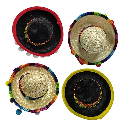 Toddmomy 4 Stück Teiliges Mini Sombrero Haarreifen Leicht Langlebig Mexikanisches Party Haarband für Erwachsene Vielseitig als Kopfschmuck und Dekoration für Festivals und Feiern Toddmomy 4 Stück Teiliges Mini Sombrero Haarreifen Leicht Langlebig Mexikanisches Party Haarband für Erwachsene Vielseitig als Kopfschmuck und Dekoration für Festivals und Feiern von Toddmomy