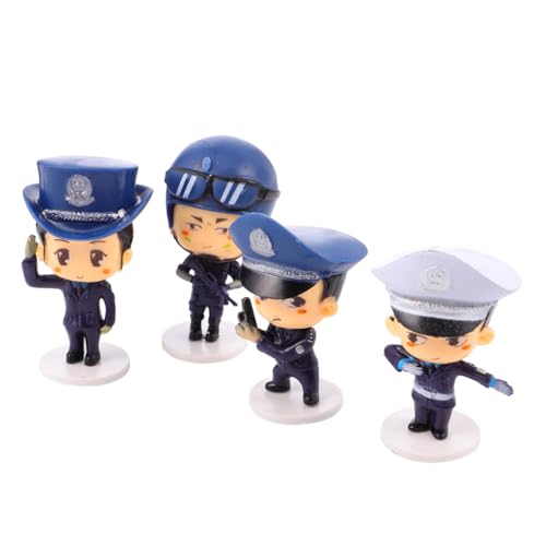 Toddmomy 4 Stück Teiliges Police Figurine Cake Topper Cartoon Tortendeko für Junge Mädchen Party Geburtstag Deko Wiederverwendbar Farbecht Waschbar Vielseitig Einsetzbar Toddmomy 4 Stück Teiliges Police Figurine Cake Topper Cartoon Tortendeko für Junge Mädchen Party Geburtstag Deko Wiederverwendbar Farbecht Waschbar Vielseitig Einsetzbar von Toddmomy