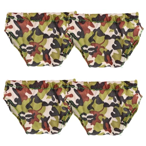 Toddmomy 4 Stück Teiliges Puppenunterwäsche für Puppen Elastische Doll Panties Klassische Grüne Unterhosen Verstellbar und Bequem für Puppenkleidung Zubehör Toddmomy 4 Stück Teiliges Puppenunterwäsche für Puppen Elastische Doll Panties Klassische Grüne Unterhosen Verstellbar und Bequem für Puppenkleidung Zubehör von Toddmomy