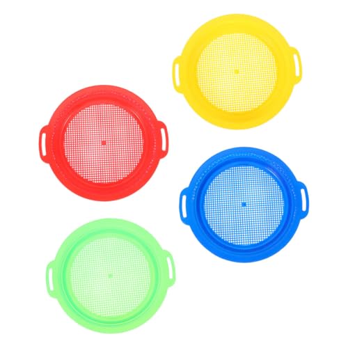 Toddmomy 4 Stück Teiliges Sandsieb Set für Sandspielzeug für Strand und Garten Feines Maschen Sieb für Kreatives Spiel mit Wasser und Sand für Familienaktivitäten und Interaktion Toddmomy 4 Stück Teiliges Sandsieb Set für Sandspielzeug für Strand und Garten Feines Maschen Sieb für Kreatives Spiel mit Wasser und Sand für Familienaktivitäten und Interaktion von Toddmomy