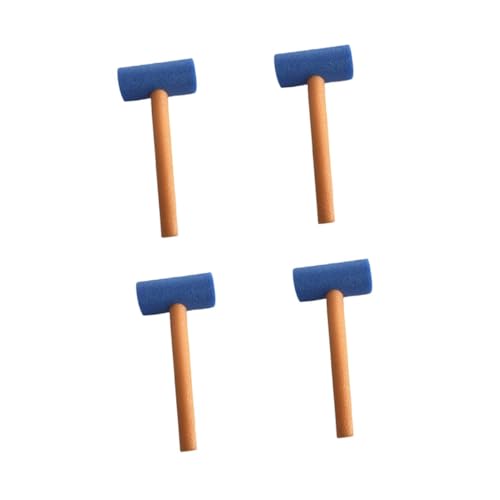 Toddmomy 4 Stück Teiliges Schaumstoffhammer für Leicht Sicher Pädagogisches Handspielzeug für Aktivitäten Party und Outdoor Spaß Zufällige Farbe Zufällige Farbe von Toddmomy