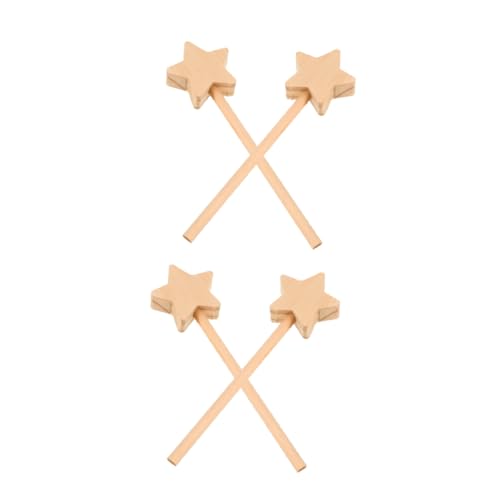 Toddmomy 4 Stück Teiliges Set Unbemalter Holz Zauberstäbe Sternform zum Bemalen Kreative Feenstäbe für Kindergeburtstag DIY Bastelset Fantasie und Kreativer Entwicklung Toddmomy 4 Stück Teiliges Set Unbemalter Holz Zauberstäbe Sternform zum Bemalen Kreative Feenstäbe für Kindergeburtstag DIY Bastelset Fantasie und Kreativer Entwicklung von Toddmomy