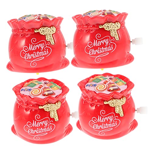 Toddmomy 4 Stück Teiliges Weihnachts Aufziehspielzeug Sichere Wiederverwendbare Clockwork Spielzeuge Kompakt und Handlich für Kinderpartys und Festliche Dekorationen Toddmomy 4 Stück Teiliges Weihnachts Aufziehspielzeug Sichere Wiederverwendbare Clockwork Spielzeuge Kompakt und Handlich für Kinderpartys und Festliche Dekorationen von Toddmomy