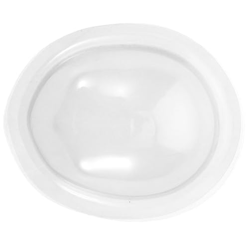 Toddmomy 4 Stück Transparente Puppen Gesichtsmaske Robuster Schutz für Puppen Make Up und Wimpern Leichte und Praktische Kunststoffabdeckung für DIY Puppenzubehör von Toddmomy