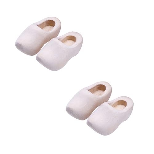 Toddmomy 4 Stück Unbemalte Mini Holzklompen DIY Bastelset Graffiti Holzschuhe Puppenhaus Zubehör Holländische Holzschuhe für Kreatives Malen und Dekoration Toddmomy 4 Stück Unbemalte Mini Holzklompen DIY Bastelset Graffiti Holzschuhe Puppenhaus Zubehör Holländische Holzschuhe für Kreatives Malen und Dekoration von Toddmomy
