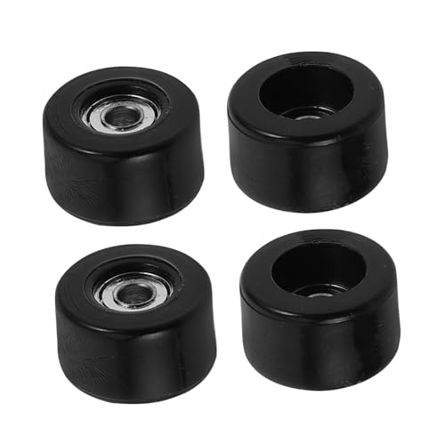 Toddmomy 4 Stück Zubehör für Finger-Skateboard-Räder praktische Räder praktisches Laufrad Skateboard-Rad Radlager für Skateboards einzigartige Räder Teil reparieren Plastik Schwarz Toddmomy 4 Stück Zubehör für Finger-Skateboard-Räder praktische Räder praktisches Laufrad Skateboard-Rad Radlager für Skateboards einzigartige Räder Teil reparieren Plastik Schwarz von Toddmomy