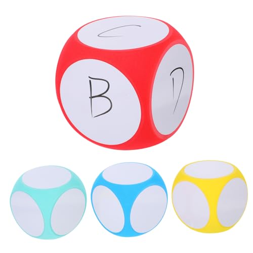 Toddmomy 4 Stück löschbare Würfel Eva Game Requisiten Bildungsinstrument Schaumwürfel Kit Lehrhilfe Requisiten Lernen 6 -seitiger Würfel k Bunte Würfel Lehrmittel Trockenlöschblock Toddmomy 4 Stück löschbare Würfel Eva Game Requisiten Bildungsinstrument Schaumwürfel Kit Lehrhilfe Requisiten Lernen 6 -seitiger Würfel k Bunte Würfel Lehrmittel Trockenlöschblock von Toddmomy
