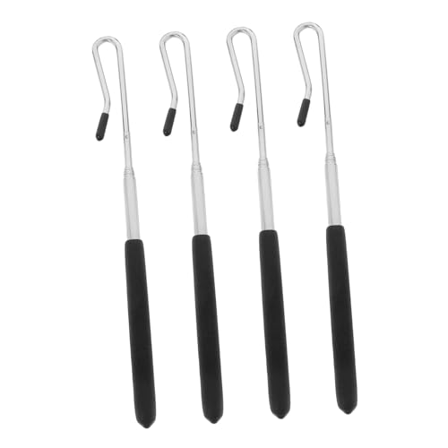 Toddmomy 4 Teiliges Metall Puppenspielstab mit Kunststoffhülle Bequeme Griffe Nahtlose Steuerung Präzise Handhabung für Halbkörperige und Handpuppen von Toddmomy