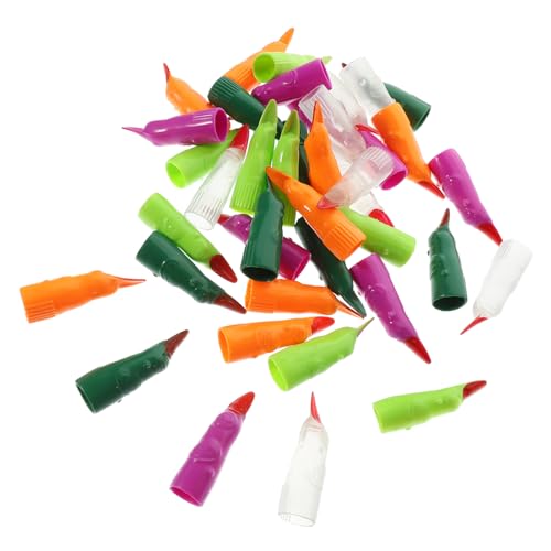 Toddmomy 40 Stück Halloween Cosplay Nachtlichter Fingernägel Gruselige Fake Finger für Hexen und Monster Pack Gemischte Farben Toddmomy 40 Stück Halloween Cosplay Nachtlichter Fingernägel Gruselige Fake Finger für Hexen und Monster Pack Gemischte Farben von Toddmomy