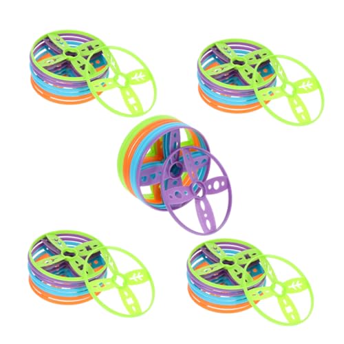 Toddmomy 40stücke Teiliges Nachfüllset Für Fliegende Scheiben Kompatibel Mit Handspielzeug Und Fußwerfern Outdoor-Spielzeug Für Garten Strand Und Partys von Toddmomy