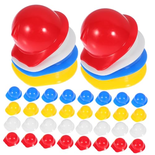Toddmomy 40 Stück Teiliges Mini Bauhelm aus Kunststoff Realistische Kleine Schutzhelme für Puppen Vielseitige Dekoration und DIY Zubehör Robustes PP Material für Themenpartys und Toddmomy 40 Stück Teiliges Mini Bauhelm aus Kunststoff Realistische Kleine Schutzhelme für Puppen Vielseitige Dekoration und DIY Zubehör Robustes PP Material für Themenpartys und von Toddmomy