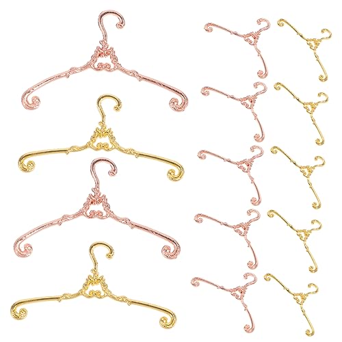 Toddmomy 40 Stück Teiliges Mini Kleiderbügel aus Metall für Puppenkleidung Stabile Vintage Puppenhaus Kleidung Aufhänger in Gold und Roségold Langlebig und Praktisch für Puppenhaus Zubehör Toddmomy 40 Stück Teiliges Mini Kleiderbügel aus Metall für Puppenkleidung Stabile Vintage Puppenhaus Kleidung Aufhänger in Gold und Roségold Langlebig und Praktisch für Puppenhaus Zubehör von Toddmomy