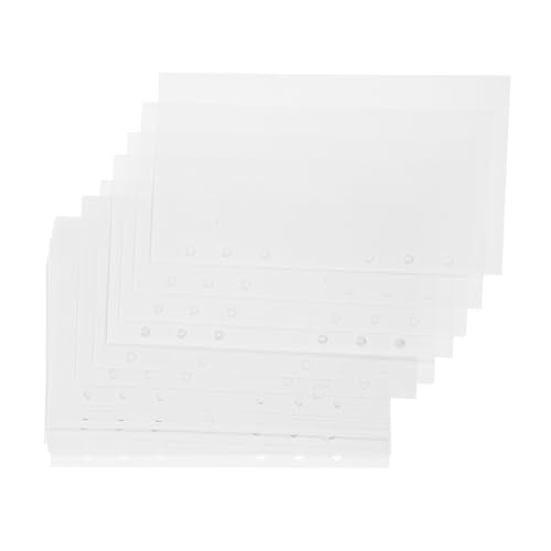 Toddmomy 40Blätter Aufkleber Sammelalbum aus Trennpapier Wiederverwendbar Praktischer Aufkleber Organizer für Dekorative Bänder und Sticker für zu Weihnachten von Toddmomy