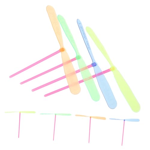Toddmomy 40Stücke Interaktive Handhubschrauber für Spaßiges Outdoor Zufälligen Farben Gastgeschenk für Partys Fördert Motorische Fähigkeiten und Kreatives von Toddmomy