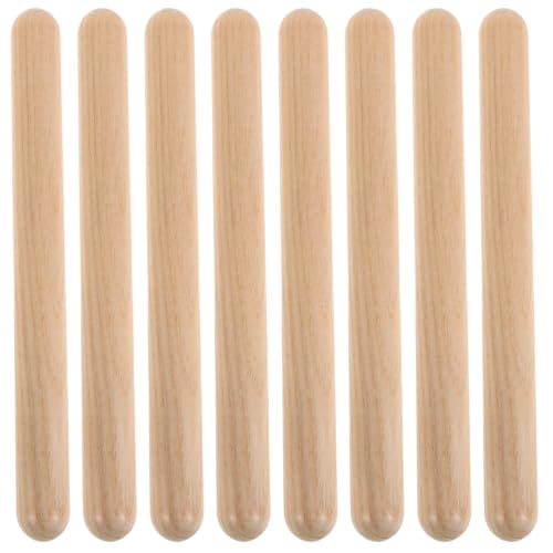 Toddmomy 4Paare Holzklaven Musikinstrumente für Rhythmus Sticks für Frühkindliche Bildung Interaktive Spielzeuge für Musikunterricht Orff Pädagogik Nachhaltig und Kinderfreundlich Toddmomy 4Paare Holzklaven Musikinstrumente für Rhythmus Sticks für Frühkindliche Bildung Interaktive Spielzeuge für Musikunterricht Orff Pädagogik Nachhaltig und Kinderfreundlich von Toddmomy