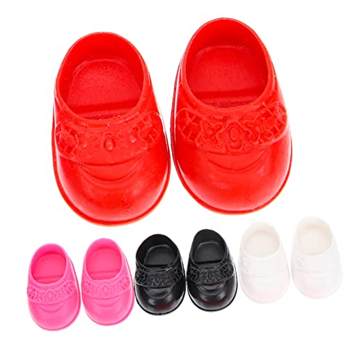 Toddmomy 4Paare Miniaturschuhmodelle für Puppen Puppenschuhe und Puppenzubehör für Dekoration Perfektes Toddmomy 4Paare Miniaturschuhmodelle für Puppen Puppenschuhe und Puppenzubehör für Dekoration Perfektes von Toddmomy