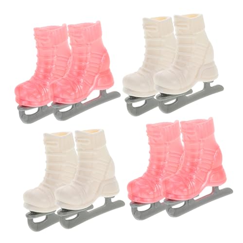 Toddmomy 4Paare Schlittschuhe für Puppen DIY Bastelprojekte Dekoration für Puppenhäuser Mini Rollschuhe aus Hochwertigem Material für Kreative Spielideen Toddmomy 4Paare Schlittschuhe für Puppen DIY Bastelprojekte Dekoration für Puppenhäuser Mini Rollschuhe aus Hochwertigem Material für Kreative Spielideen von Toddmomy