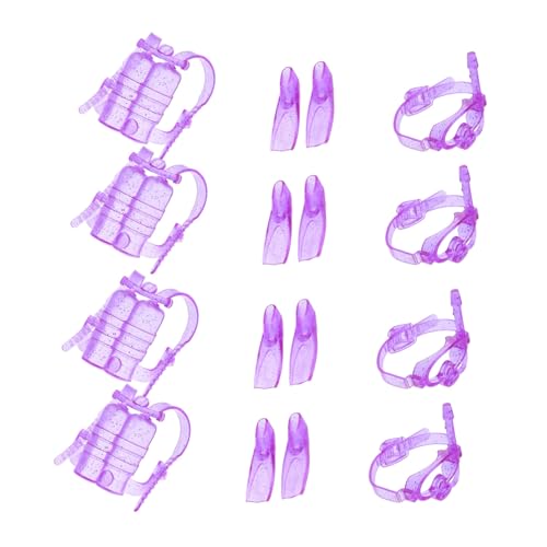 Toddmomy 4Sätze Teiliges Puppen Tauchset aus Langlebigem Kunststoff Sauerstoffflasche Taucherbrille und Flossen für Puppen Perfektes Tauchspielzeug Toddmomy 4Sätze Teiliges Puppen Tauchset aus Langlebigem Kunststoff Sauerstoffflasche Taucherbrille und Flossen für Puppen Perfektes Tauchspielzeug von Toddmomy