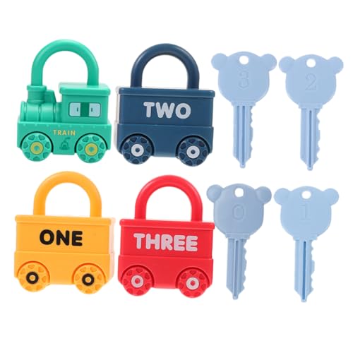Toddmomy 4Satz Teiliges Sortier und für Auto Aktivitätsspiel Feinmotorik und Kreativen Entwicklung für Kleinkinder von Toddmomy