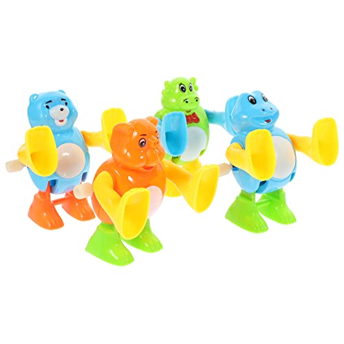 Toddmomy 4Stücke Aufziehspielzeug für Lustige Uhrwerksspielzeuge mit Cartoon Design Lernspielzeug für Jungen und Fördert die Eltern Junge Mädchen Bindung Toddmomy 4Stücke Aufziehspielzeug für Lustige Uhrwerksspielzeuge mit Cartoon Design Lernspielzeug für Jungen und Fördert die Eltern Junge Mädchen Bindung von Toddmomy