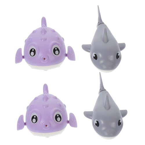 Toddmomy 4Stücke Badespielzeug Für Aufziehbare Duschspielzeuge Mit Süßen Tiermotiven Shark Pufferfish Farben Zufällig Spaß Beim Für Kleinkinder Und Junge Mädchen Toddmomy 4Stücke Badespielzeug Für Aufziehbare Duschspielzeuge Mit Süßen Tiermotiven Shark Pufferfish Farben Zufällig Spaß Beim Für Kleinkinder Und Junge Mädchen von Toddmomy