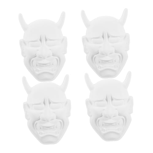 Toddmomy 4Stücke DIY Leere Masken Bemalbare Monster Masken für Halloween Cosplay und Mottopartys zum Kreativen Gestalten und Anpassen Toddmomy 4Stücke DIY Leere Masken Bemalbare Monster Masken für Halloween Cosplay und Mottopartys zum Kreativen Gestalten und Anpassen von Toddmomy