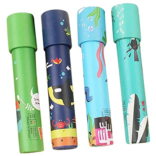 Toddmomy 4Stücke Dekorative Spielzeuge Pädagogisches Lernspielzeug Farben und Formwahrnehmung Zufällige Designs für Unterwegs von Toddmomy