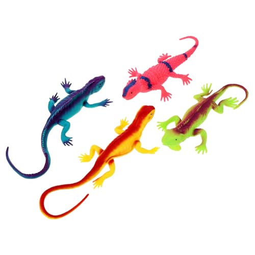Toddmomy 4Stücke Eidechsen Lernspielzeug Lebensechte Eidechsen Modelle Fördert über Tiere für Kreative Spielstunden Toddmomy 4Stücke Eidechsen Lernspielzeug Lebensechte Eidechsen Modelle Fördert über Tiere für Kreative Spielstunden von Toddmomy