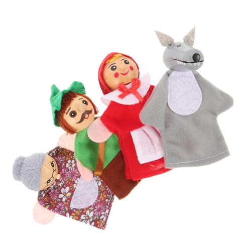 Toddmomy 4Stücke Fingerpuppen Aus Teiliges Fingerspielzeug Kreative Tierfiguren Für Geschichtenerzählen Und Interaktive Spiele Für Kindergeburtstage Und Spielaktivitäten Toddmomy 4Stücke Fingerpuppen Aus Teiliges Fingerspielzeug Kreative Tierfiguren Für Geschichtenerzählen Und Interaktive Spiele Für Kindergeburtstage Und Spielaktivitäten von Toddmomy