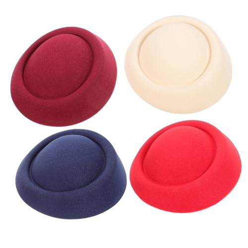 Toddmomy 4Stücke Frauen Hutbasis DIY Kleine Hüte Bequem und Widerstandsfähig für Kreative Hutherstellung für Karneval und Bastelprojekte Leichtes Design aus Sicherem Material Toddmomy 4Stücke Frauen Hutbasis DIY Kleine Hüte Bequem und Widerstandsfähig für Kreative Hutherstellung für Karneval und Bastelprojekte Leichtes Design aus Sicherem Material von Toddmomy
