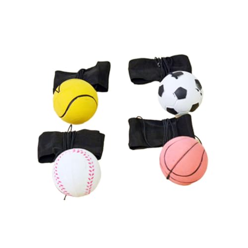 Toddmomy 4Stücke Handspielzeug Elastische Handgelenk Bälle mit Schnur Kreative Entspannungsspielzeuge zur Stressbewältigung Zufälligen Mustern für Zuhause und Unterwegs Toddmomy 4Stücke Handspielzeug Elastische Handgelenk Bälle mit Schnur Kreative Entspannungsspielzeuge zur Stressbewältigung Zufälligen Mustern für Zuhause und Unterwegs von Toddmomy